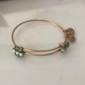 Alex and Ani with green detail